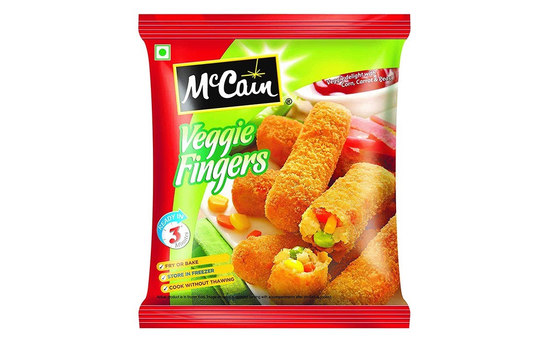 Mccain Veggie Fingers    Pack  400 grams